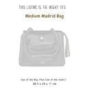 Organizer for [Medium Madrid bag, Loewe] Bag Insert (Felt, Trapezoid Taper Shape)