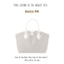 Organizer for [Boetie PM, LV] Bag Insert (Felt, Trapezoid Taper Shape)