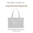 Organizer for [Large Intrecciato Zipped Tote, Bottega Veneta] Bag Insert (Felt, Contour Fit)