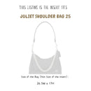 Organizer for [Juliet Shoulder Bag 25, Coach] Bag Insert (Felt, Trapezoid Taper Shape)