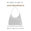 Organizer for [Juliet Shoulder Bag 38, Coach] Bag Insert (Felt, Trapezoid Taper Shape)