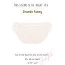 Organizer for [Grande Fanny, Clare V.] Felt Bag Insert