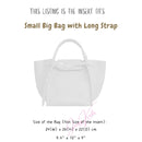 Organizer for [Small Big Bag with long strap, Celine] Bag Insert (Felt, Contour Fit)