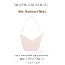 Organizer for [Mini Hammock hobo, Loewe] Bag Insert (Felt, Trapezoid Taper Shape)