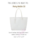 Organizer for [Daily Battle 32, Faure Le Page] Bag Insert (Felt, Contour Fit)