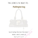 Organizer for [Paddington bag, Chloe] Bag Insert (Felt, Trapezoid Taper Shape)