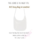 Organizer for [N/S Izzy Bag, The Row] Bag Insert (Felt, Slim with Zip Pocket)