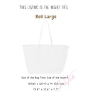 Organizer for [Large Roll, Fendi] Bag Insert (Felt, Contour Fit)