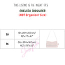 Organizer for [Chelsea Shoulder Bag 36, Coach] Bag Insert (Silk, Trapezoid Taper Shape)