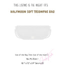 Organizer for [HALFMOON SOFT TRIOMPHE BAG IN SUPPLE SHINY LAMBSKIN, Celine] Bag Insert (Felt, Perfect Fit)