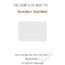 Organizer for [East/West, Strathberry] Bag Insert (Felt, A Pair of Inserts)