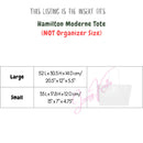 Organizer for [Hamilton Moderne Large Leather Tote Bag, Michael Kors] Bag Insert (Felt, Contour Fit)