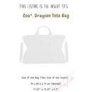 Organizer for [Grayson Tote Bag, Coach] Bag Insert (Silk, Long Zip and Open Compartment)