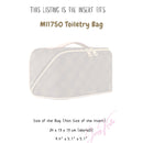 Organizer for [M11750 Toiletry Bag, LV] Bag Insert (Felt, Perfect Fit)