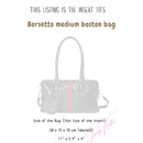 Organizer for [Borsetto medium boston bag, Gucci] Bag Insert (Felt, Slim with Zip Pocket)