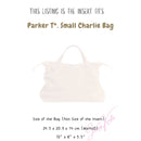 Organizer for [Small Charlie, Parker Thatch] Silk Bag Insert