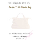 Organizer for [XL Charlie, Parker Thatch] Felt Bag Insert