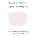 Organizer for [Epure S Crossbody bag, Longchamp] Nylon Bag Insert