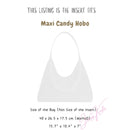 Organizer for [Maxi Candy Hobo, Mansur Gavriel] Felt Bag Insert