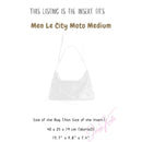 Organizer for [Men Le City Moto Medium, Balenciaga] Silk Bag Insert