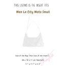Organizer for [Men Le City Moto Small, Balenciaga] Silk Bag Insert