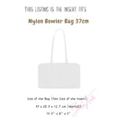 Organizer for [Medium Nylon Bowler Bag 37cm, Baggu] Felt Bag Insert