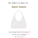 Organizer for [Regular Campana 33cm, Bottega Veneta] Silk Bag Insert
