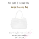 Organizer for [Large Shopping Bag - Métiers d’art 2026, Chanel] Silk Bag Insert