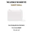 Organizer for [SUNSET SMALL, Saint Laurent (YSL)] Velvet Bag Insert