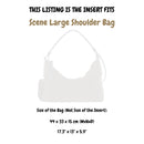 Organizer for [Scene Large Shoulder Bag, Marc Jacobs] Silk Bag Insert