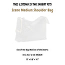 Organizer for [Scene Medium Shoulder Bag, Marc Jacobs] Felt Bag Insert