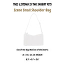 Organizer for [Scene Small Shoulder Bag, Marc Jacobs] Velvet Bag Insert