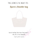 Organizer for [Épure L Shoulder bag, Longchamp] Felt Bag Insert