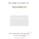 Organizer for [Extra Pocket L19, Loro Piana] Silk Bag Insert