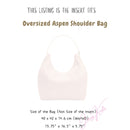 Organizer for [Oversized Aspen Shoulder Bag, Portland Leather Goods] Felt Bag Insert