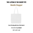 Organizer for [Needle Shopper, Loro Piana] Silk Bag Insert