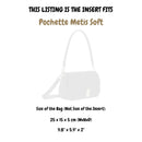 Organizer for [Pochette Metis Soft, LV] Felt Bag Insert