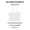 Organizer for [Hudson Tote, Aspinal of London] Silk Bag Insert