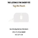 Organizer for [Tag Me Pouch, LV] Felt Bag Insert
