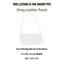 Organizer for [Shiny Leather Pouch, Miu Miu] Felt Bag Insert