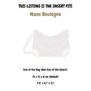 Organizer for [Nano Boulogne, LV] Felt Bag Insert