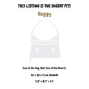 Organizer for [Baggy, LV] Velvet Bag Insert