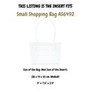 Organizer for [Small Shopping Bag AS6492, Chanel] Silk Bag Insert