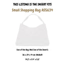 Organizer for [Small Shopping Bag AS5634, Chanel] Felt Bag Insert