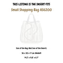 Organizer for [Small Shopping Bag AS6200, Chanel] Felt Bag Insert