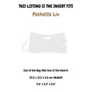 Organizer for [Pochette Liv, LV] Felt Bag Insert