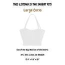 Organizer for [Large Corso, Bottega Veneta] Felt Bag Insert