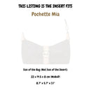Organizer for [Pochette Mia, LV] Felt Bag Insert