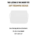 Organizer for [SOFT TRIOMPHE BESACE, Celine] Felt Bag Insert