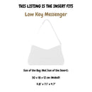 Organizer for [Low Key Messenger, LV] Silk Bag Insert